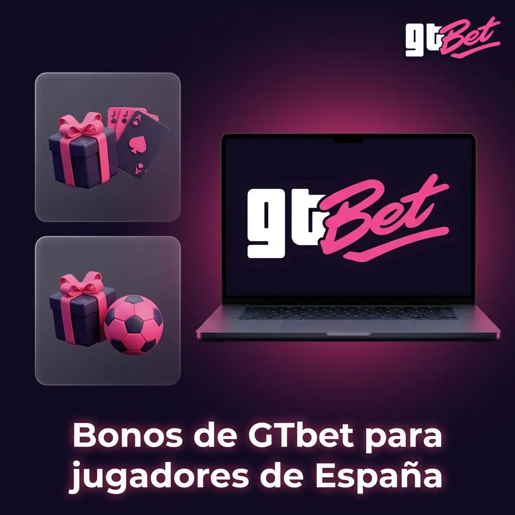 Bonos de bienvenida y promociones de GTbet para casino y apuestas deportivas en España, con cashback, tiradas gratis y club VIP.