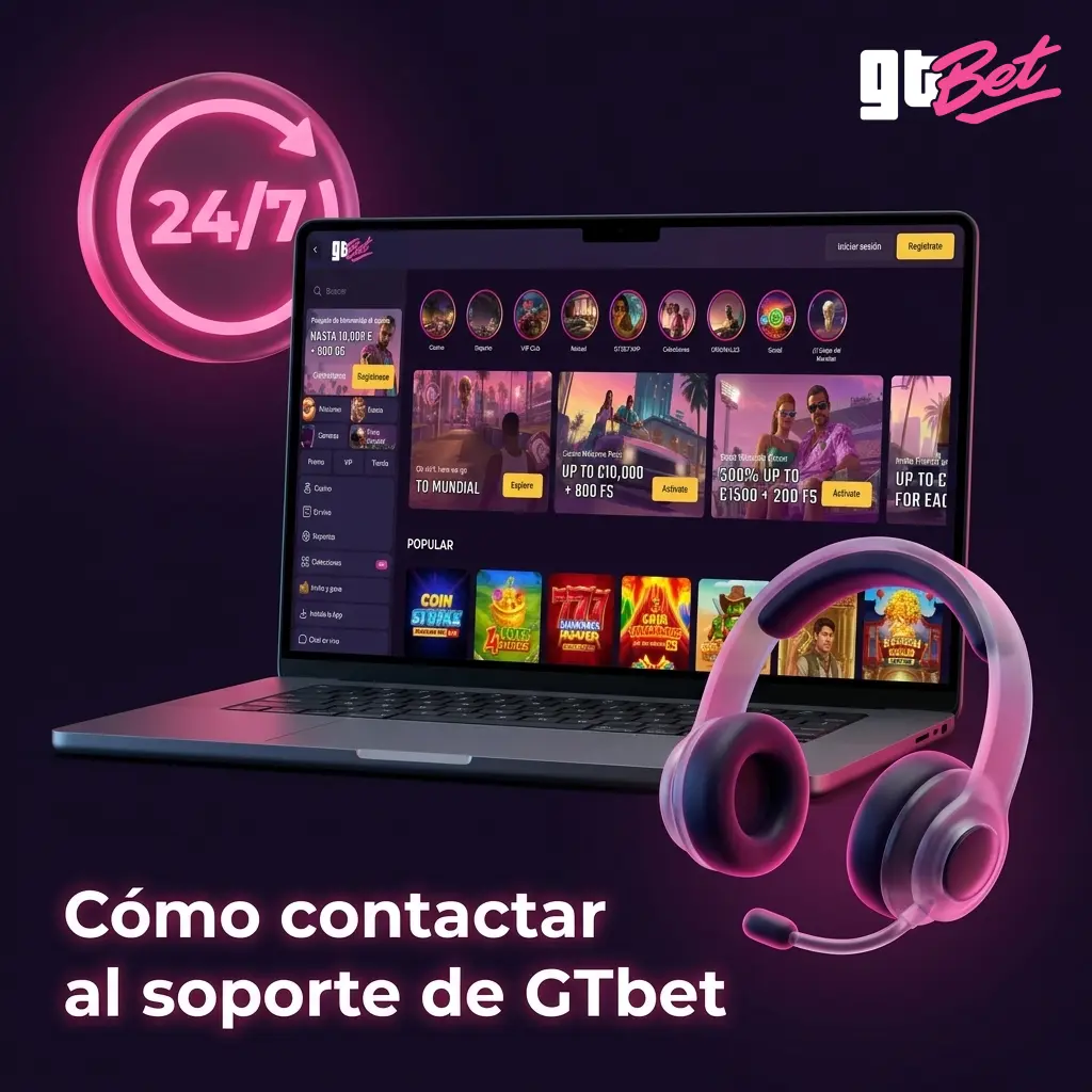 Canales de contacto del soporte de GTbet: chat en vivo, correo, Telegram y preguntas frecuentes en español