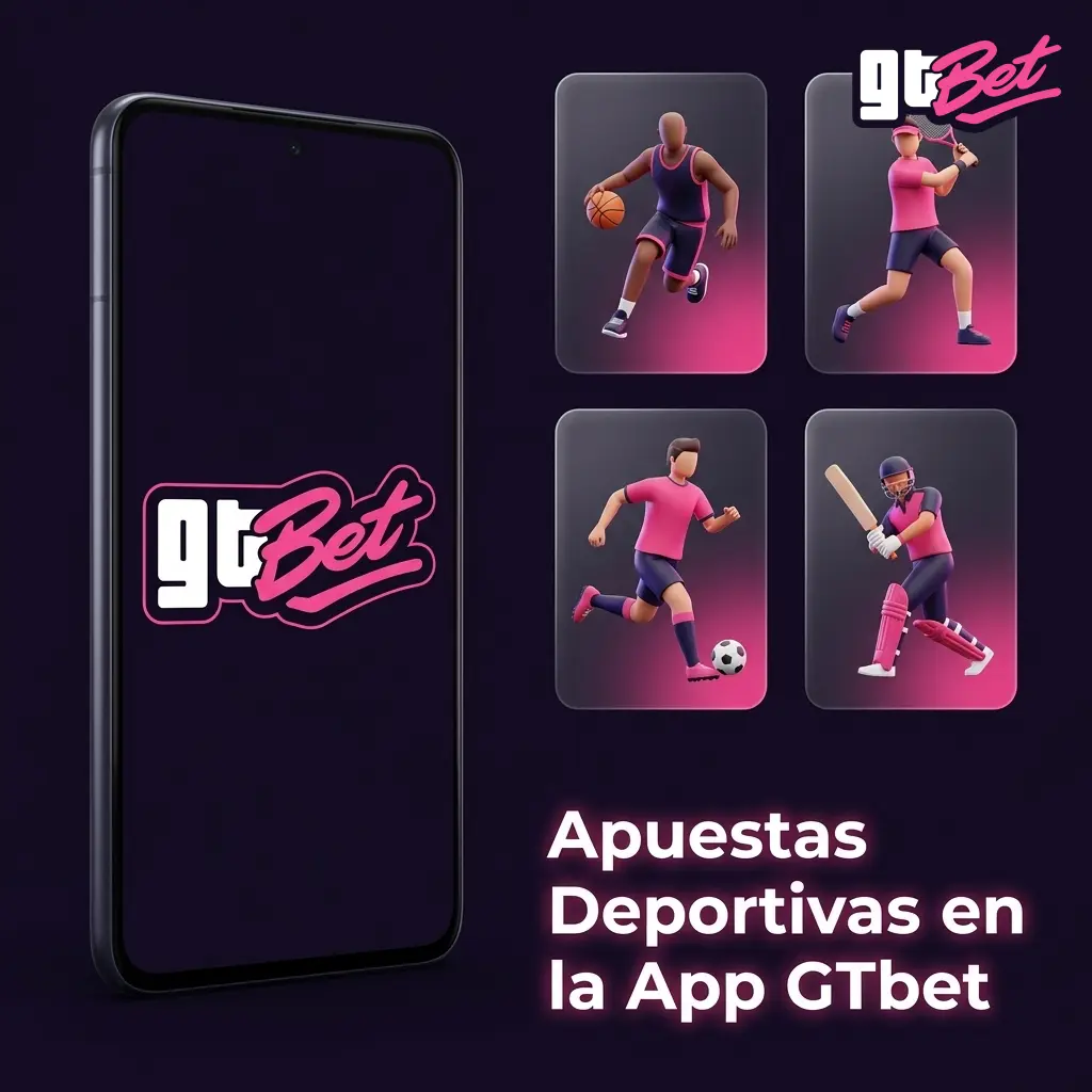 Apuestas deportivas en la app GTbet: fútbol, baloncesto, tenis, balonmano, esports y fútbol sala con cuotas actualizadas.